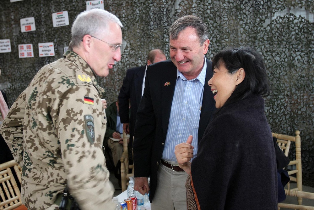 US Ambassador to Afghanistan meets Commander, Regional Command North