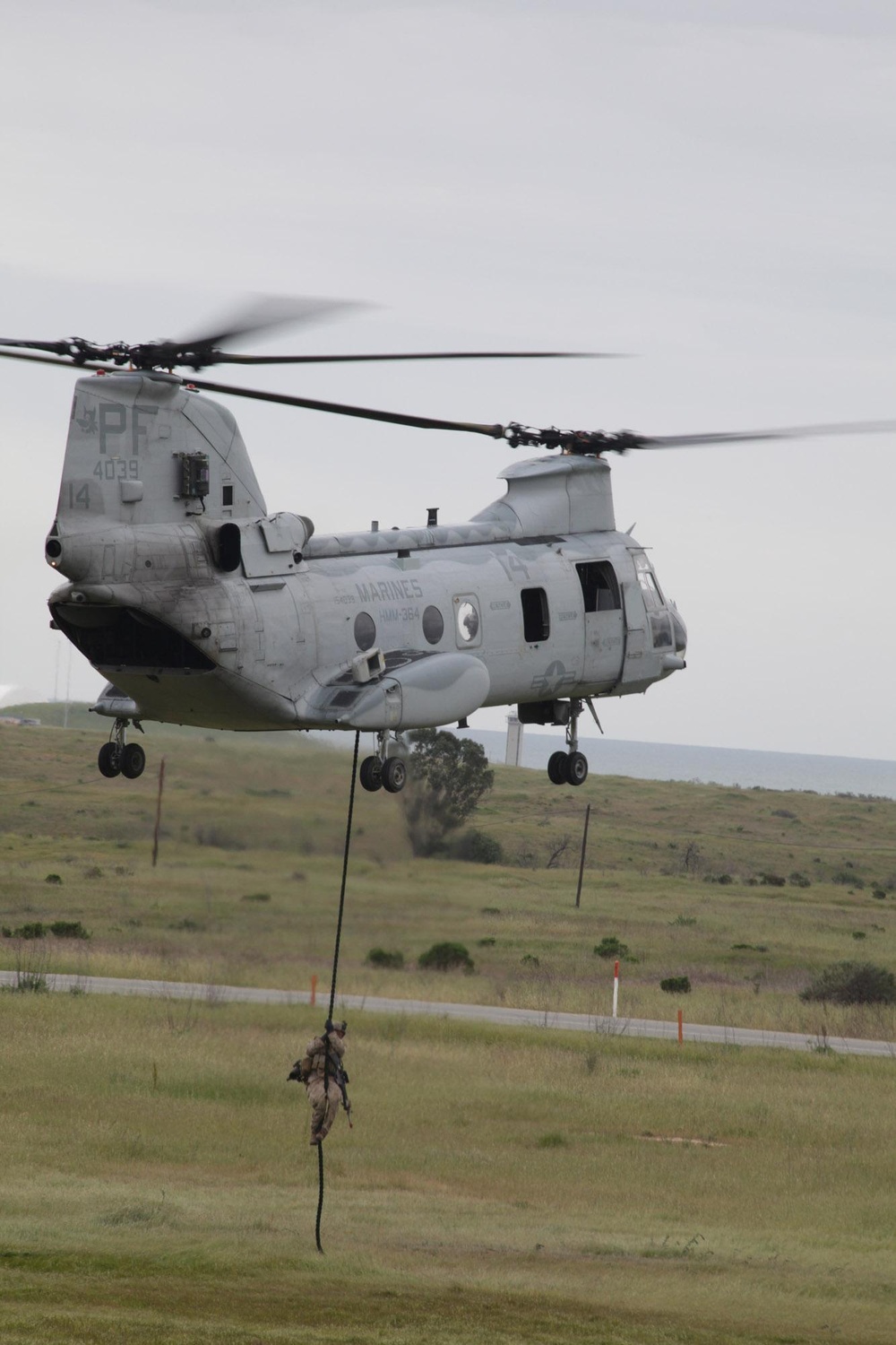 2/7, HMM-364 execute fast-rope training