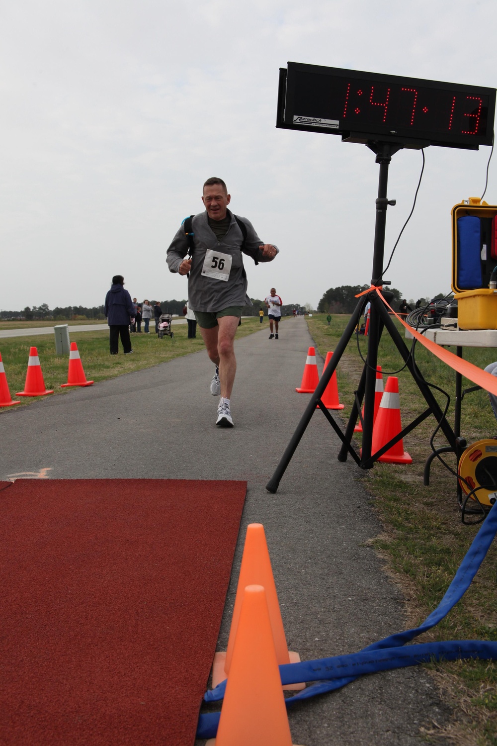 Community competes in Cherry Point Half Marathon