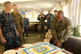 Navy chiefs celebrate 118th birthday at Yokota