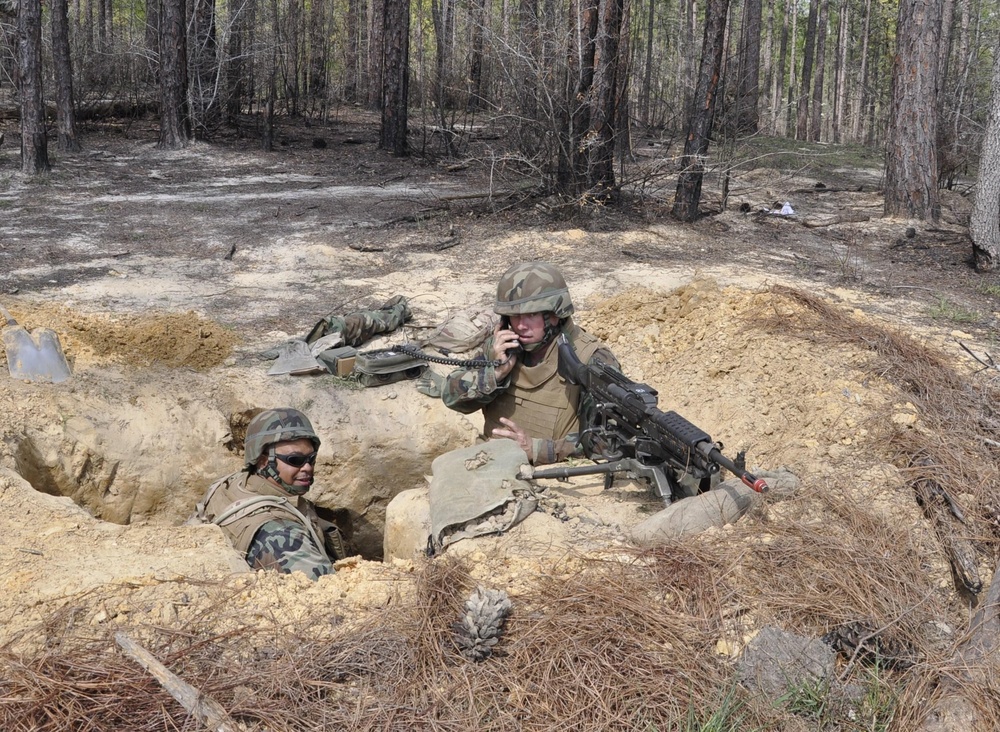 20th Seabee Readiness Group Participate in Field Exercise