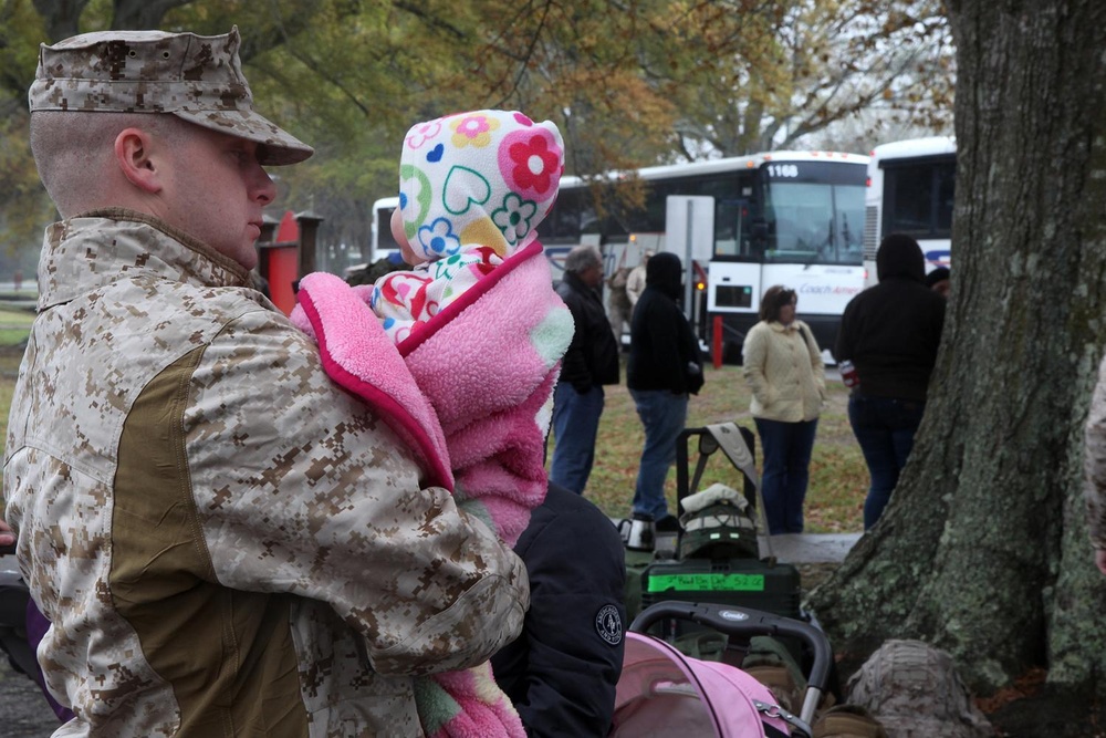 22nd Marine Expeditionary Unit Deploy Aboard USS Bataan