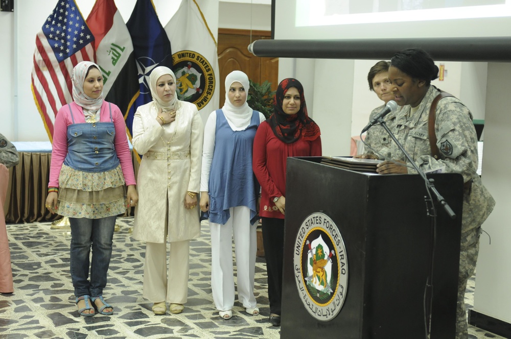 US, ISF women serve as living examples for Women’s History