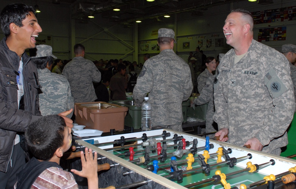 Iraqi kids enjoy day of fun on JBB