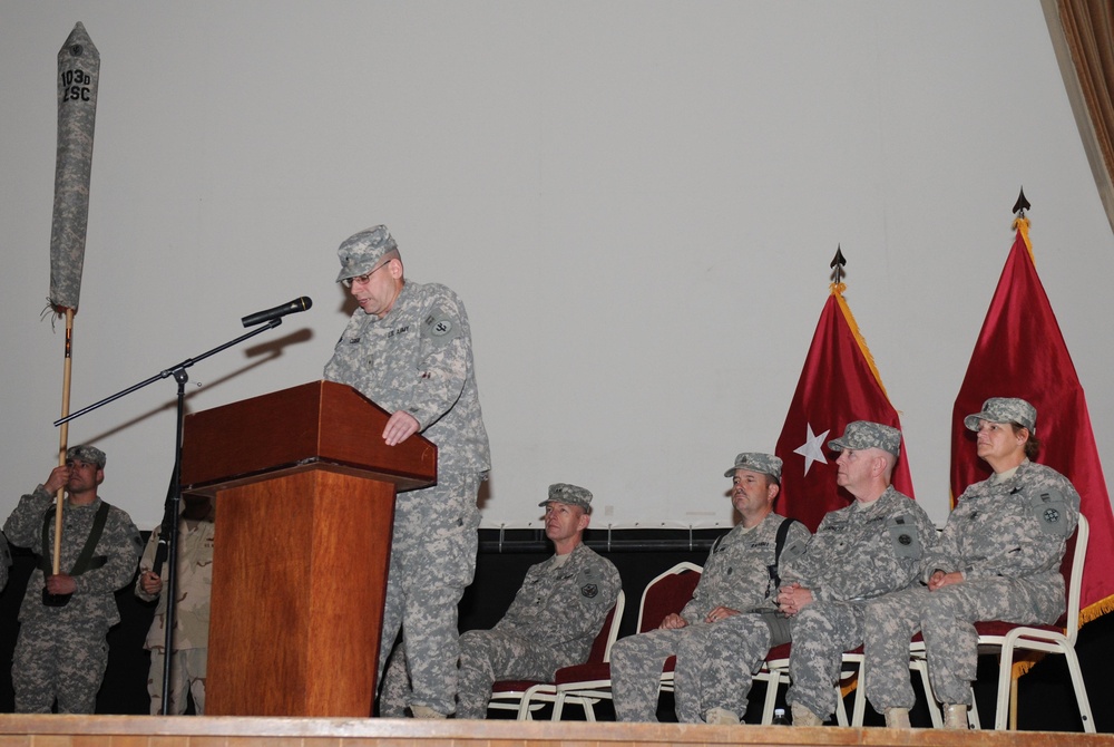 Changing hands: Sustainment mission, drawdown become 310th ESC’s responsibility