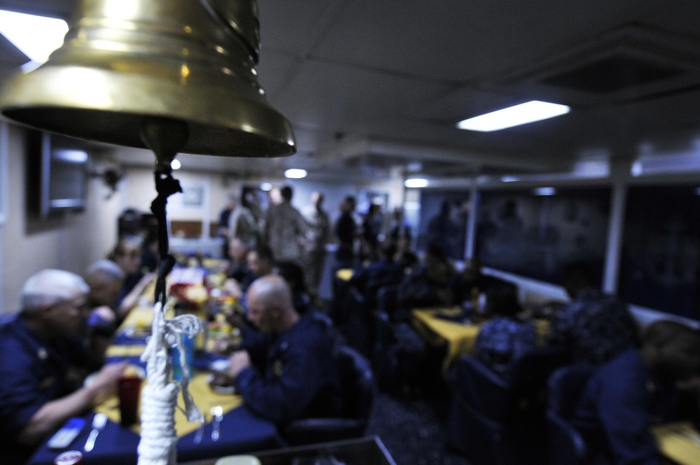 USS Whidbey Island Celebrates Chief Petty Officer Birthday