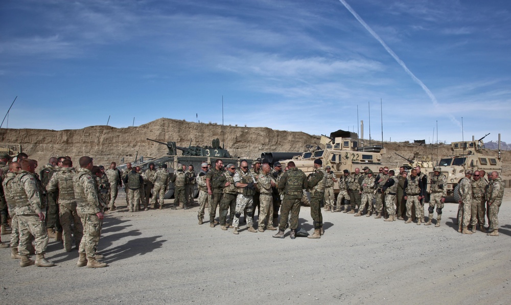 Live Fire Exercise at FOB Warrior