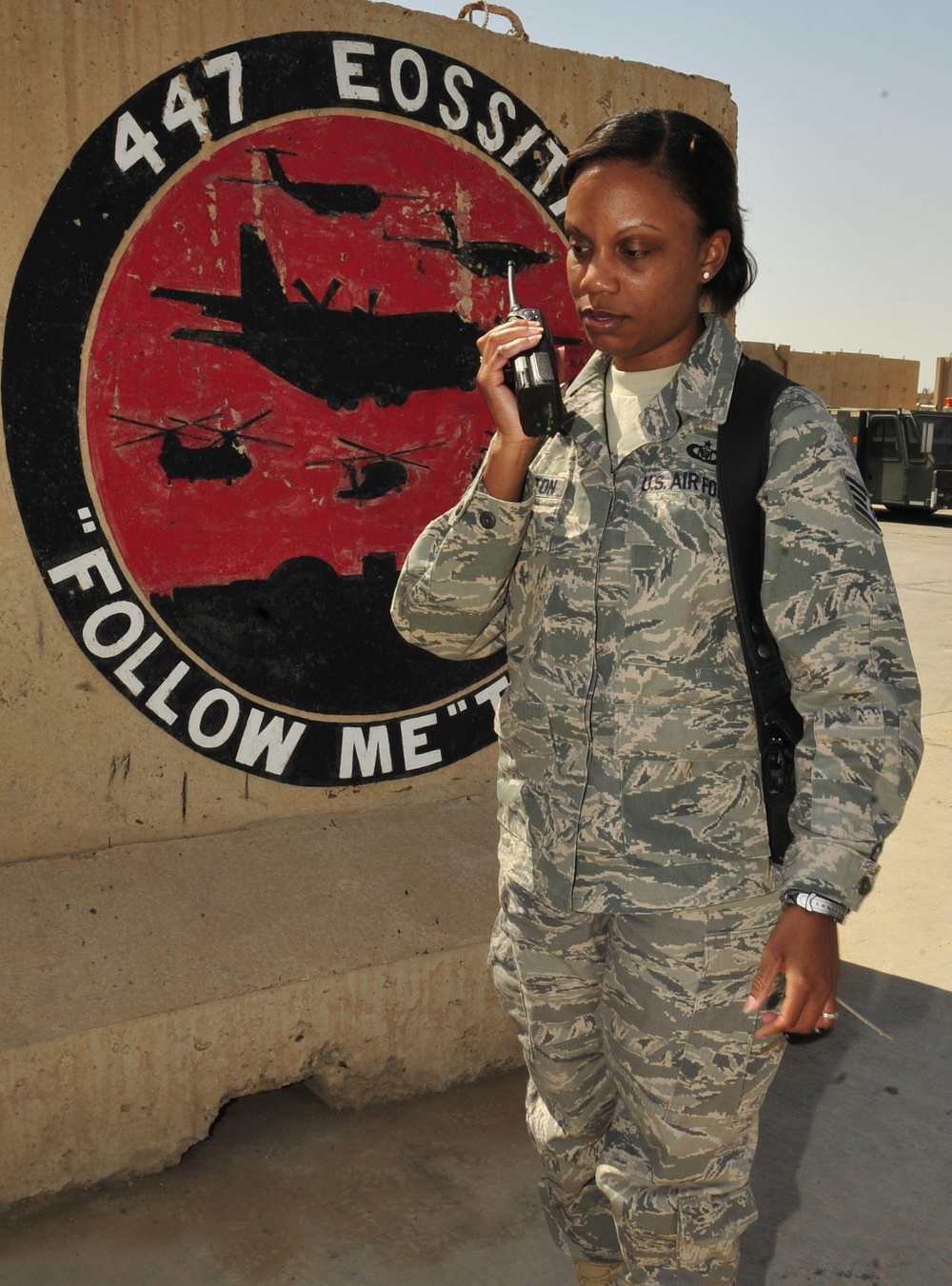 Sixteen million square feet of yard work for this Airman