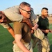 Marine Corps combat fitness test at Camp Lemonnier
