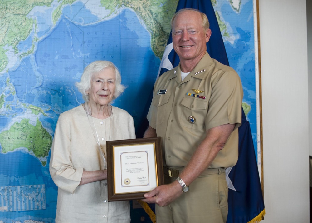 World War II Veteran Receives Recognition for Role in Code-Breaking