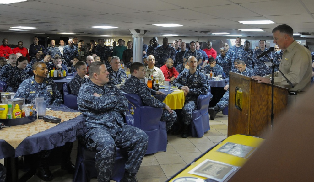 USS Carl Vinson action