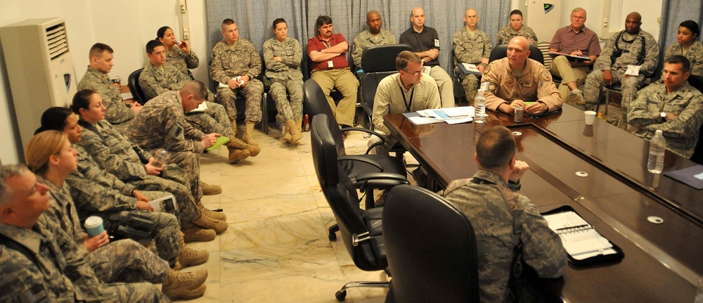 Air Force leaders discuss future of Airmen in joint operations across Iraq