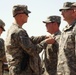 'Venom' Engineer Company Soldiers receive Combat Action Badges in Iraq