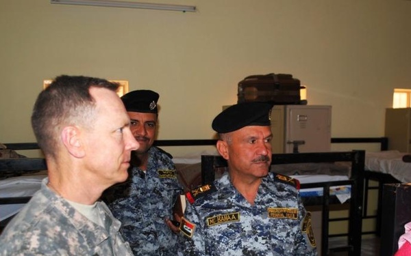 USD-C Commander visits 4th Iraqi Federal Police Division at Joint Security Station Jehad