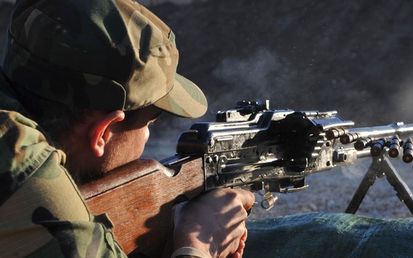 Emergency Response Battalion Conducts Weapons Training
