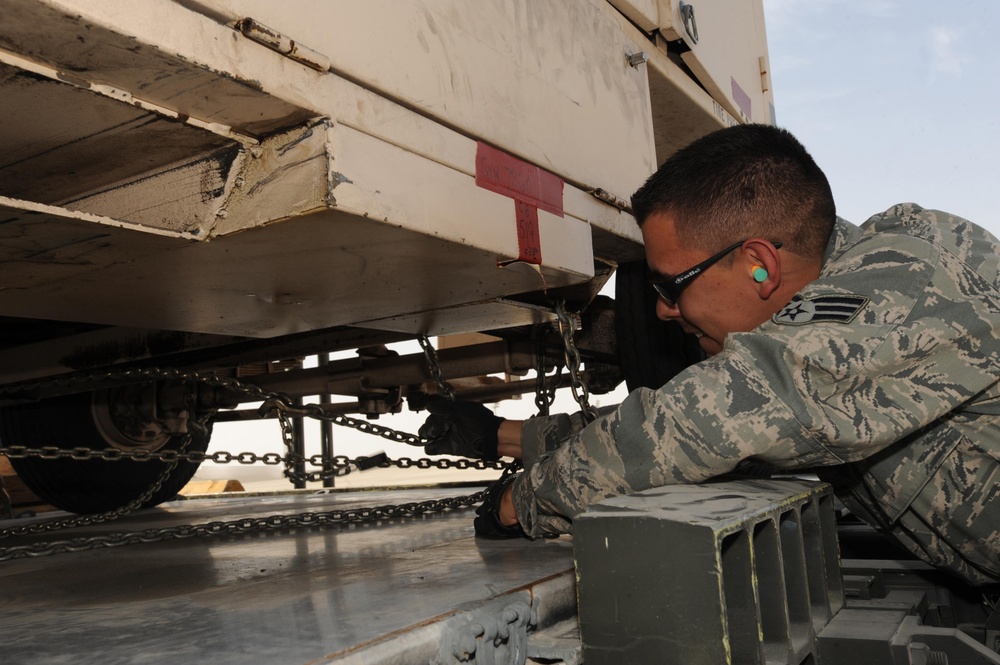 Mobility Airman profile: Joint Base Andrews senior airman supports aerial port ops at Southwest Asia base