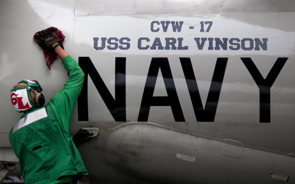 USS Carl Vinson continues operations