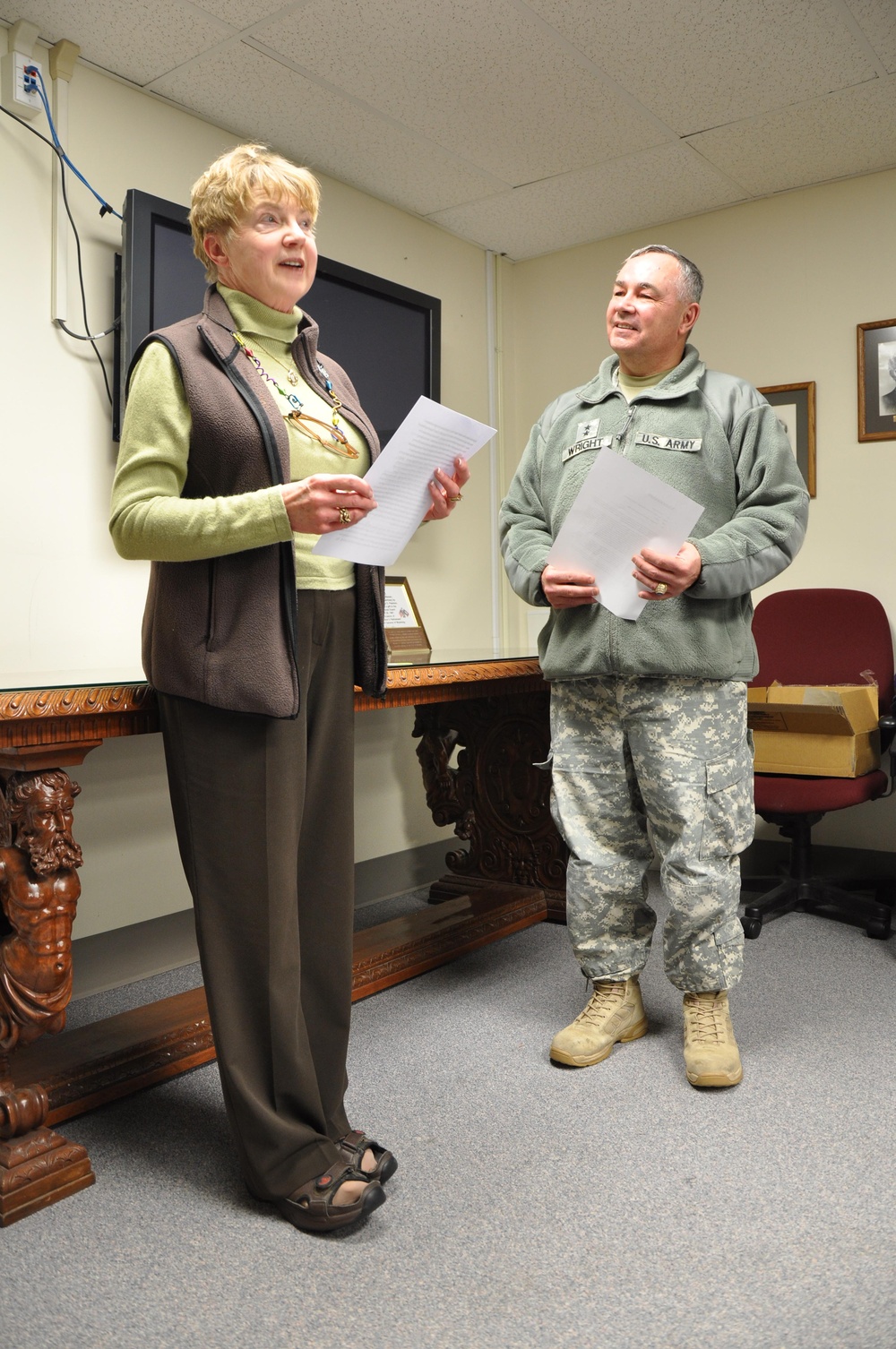 Wyoming Guard receives Wyoming Geographic Alliance award