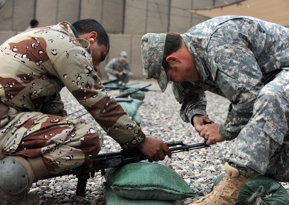 Iraqi Army Training