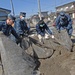 Misawa Chiefs and First Classes Help with Tsunami Recovery