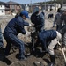 Misawa Chiefs and First Classes Help with Tsunami Recovery