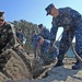 Misawa Chiefs and First Classes Help with Tsunami Recovery