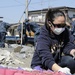Misawa Chiefs and First Classes Help with Tsunami Recovery