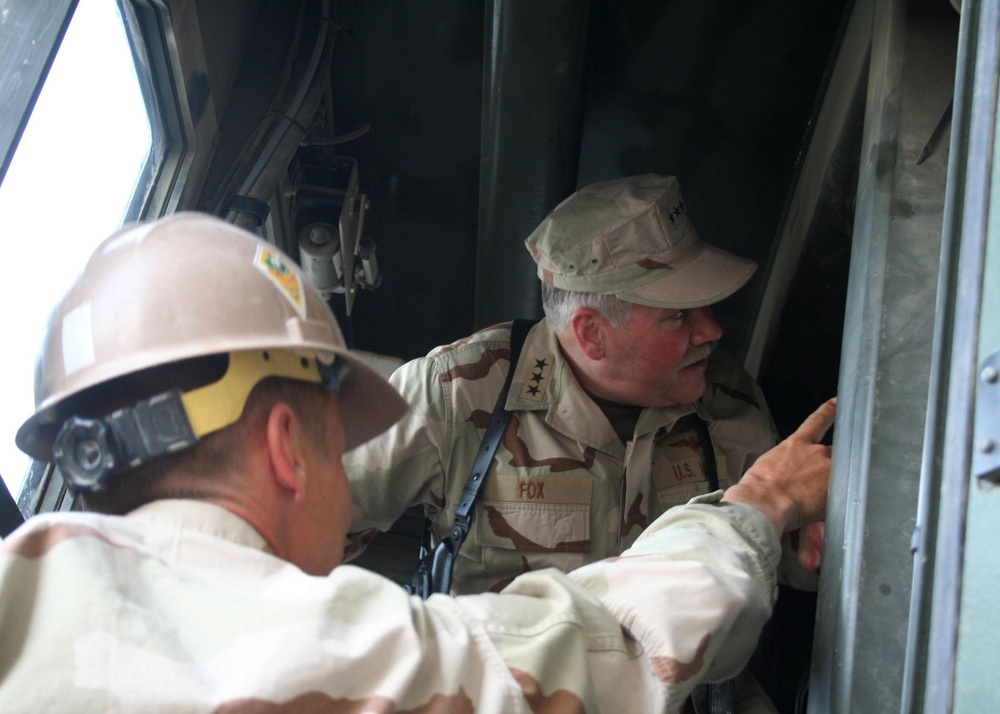 NAVCENT and NECC Commanders Visit Seabees in Afghanistan