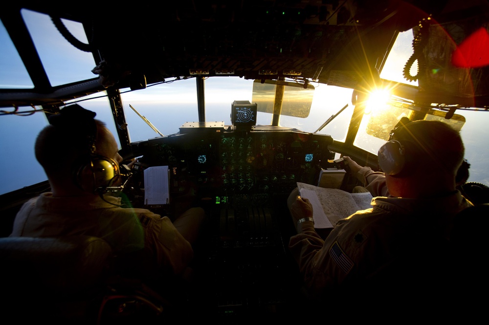 FAST support for C-130 air transport to HOA