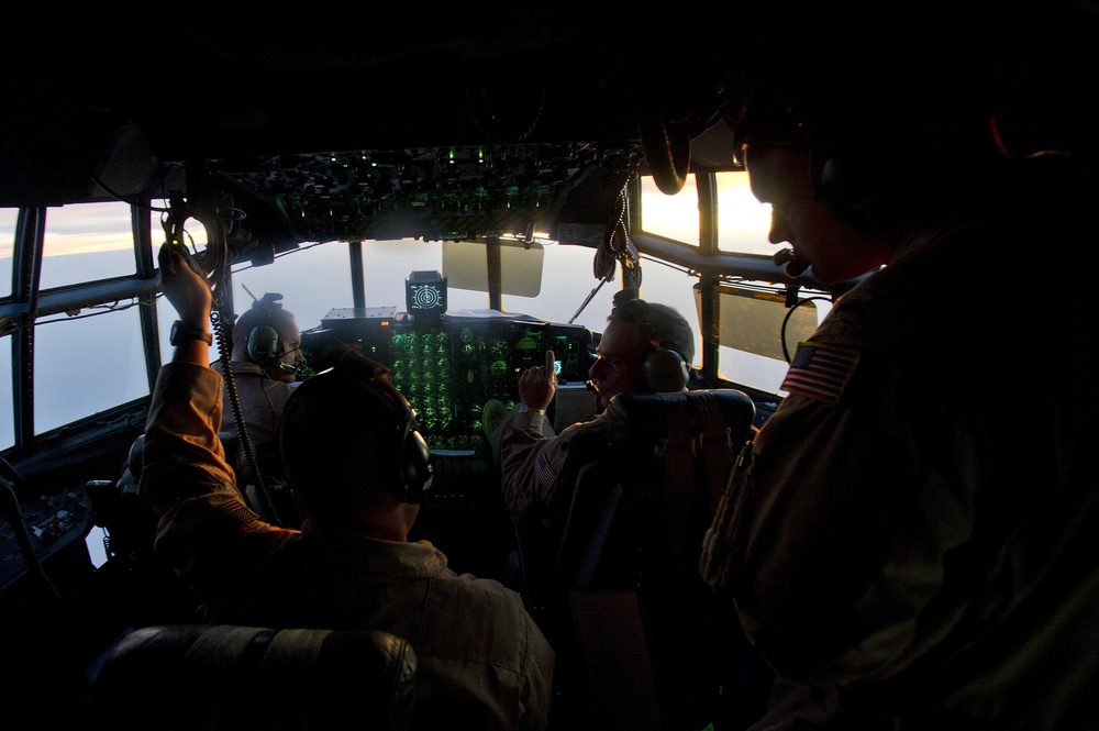 FAST support for C-130 air transport to HOA