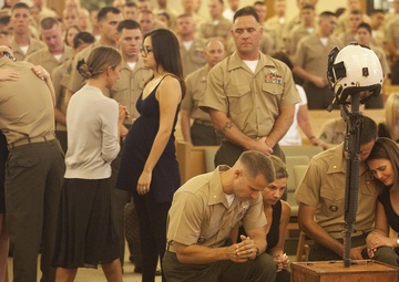 Friends, family say goodbye to fallen HMH-363 Marine
