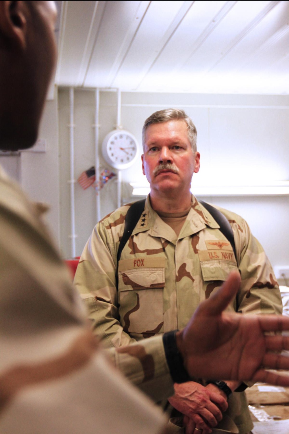 US Naval Forces Central Command commander visits Bastion hospital