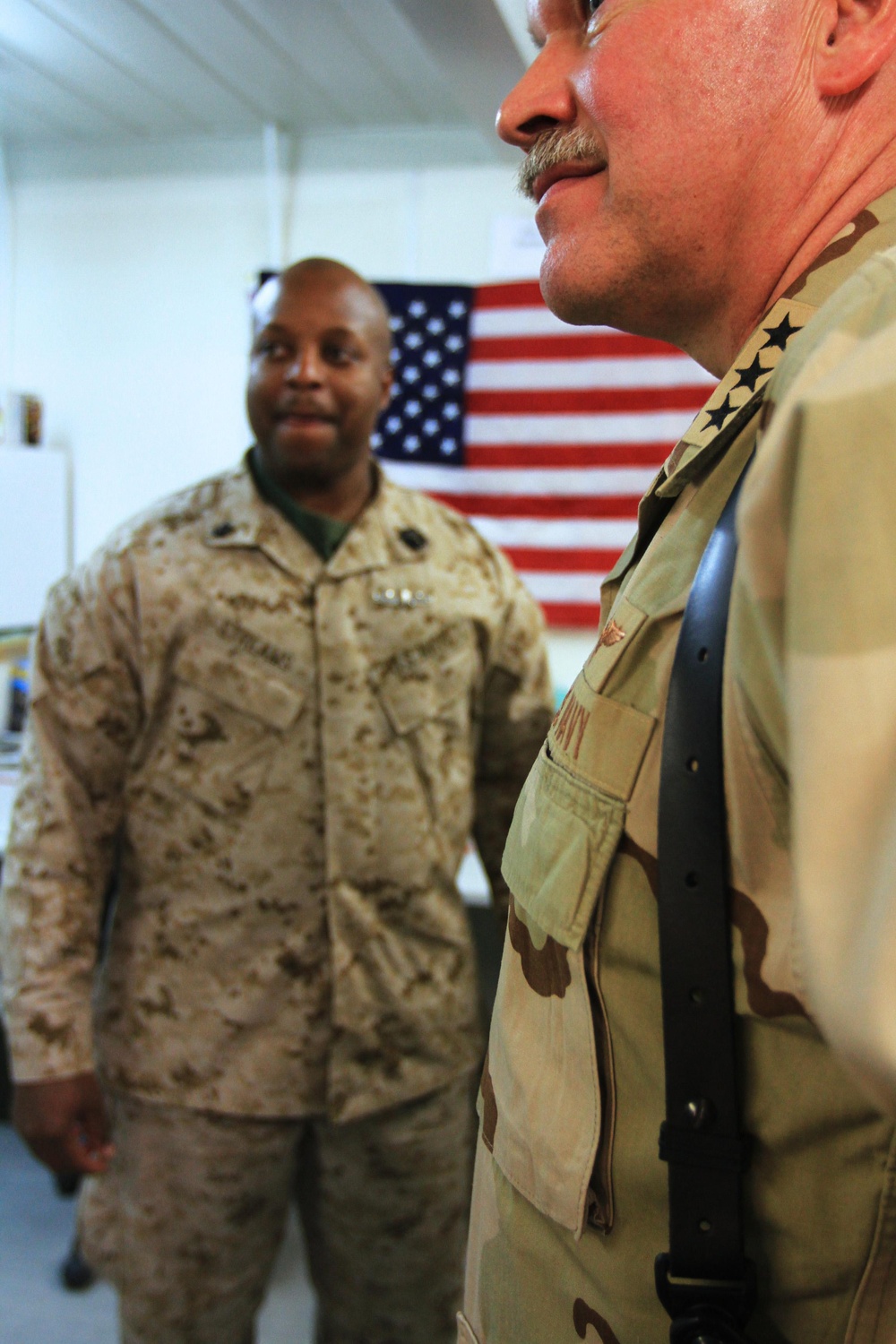 US Naval Forces Central Command commander visits Bastion hospital