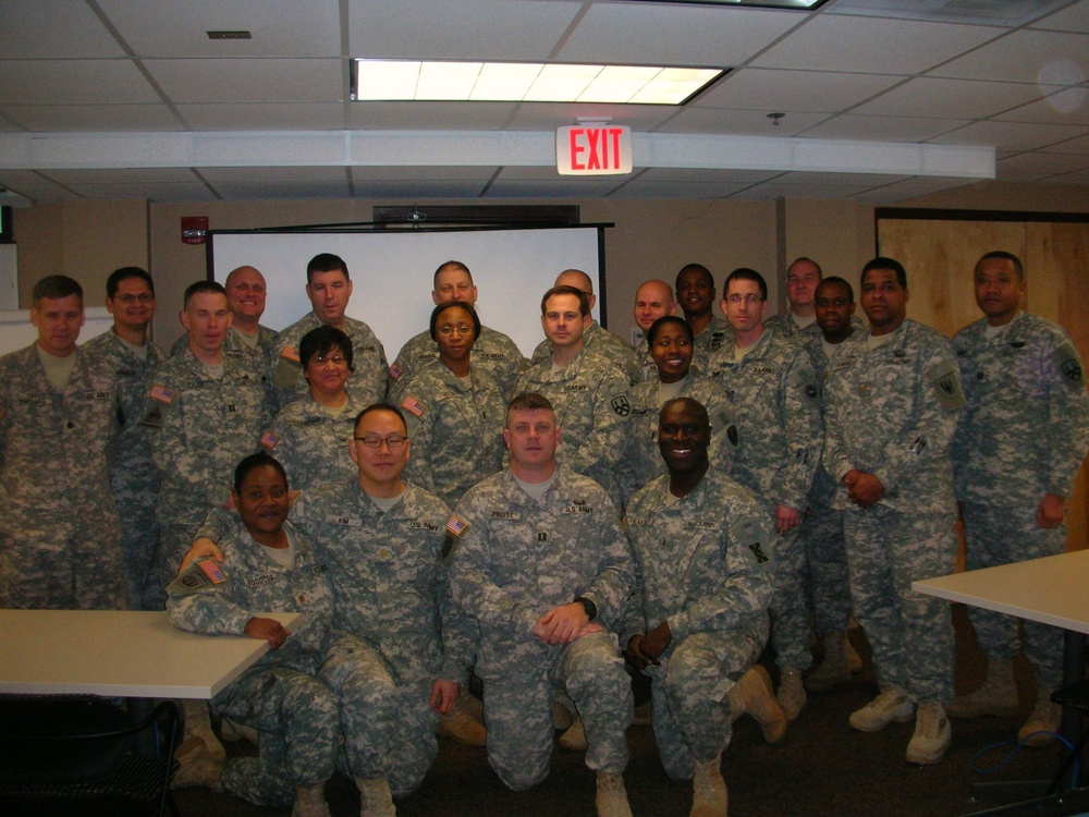 377th TSC hosts Reserve Component Theater Sustainment Course Students