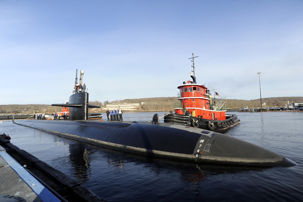 USS Memphis' Last Departure
