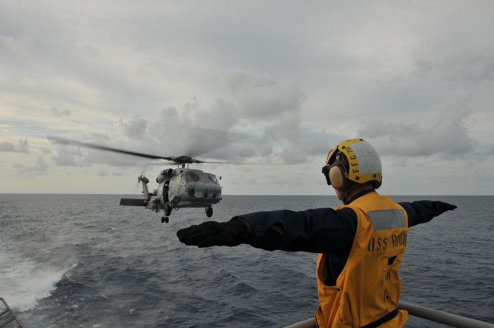 USS Boone Action