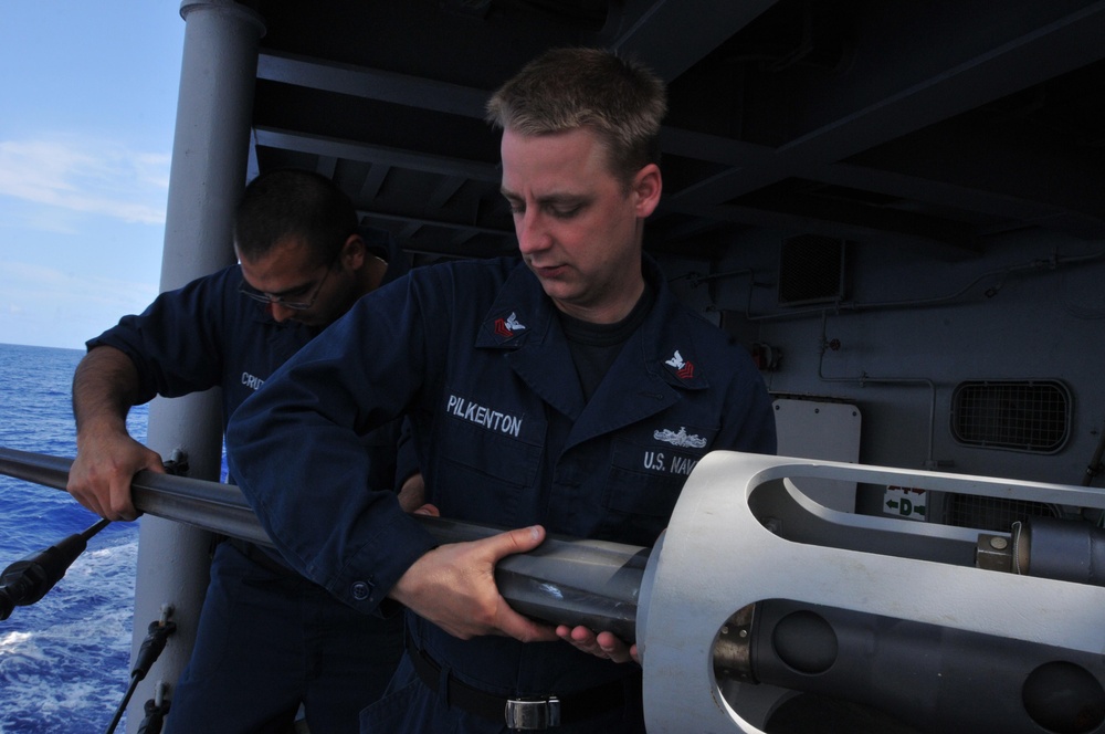 USS Boone Action
