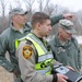 Joint agency Red River flood water evacuation