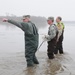 Joint agency Red River flood water evacuation