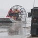 Joint agency Red River flood water evacuation