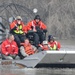 Joint agency Red River flood water evacuation