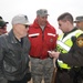 Joint agency Red River flood water evacuation