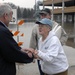 Gov. Dayton visits Moorhead to view flood preparations