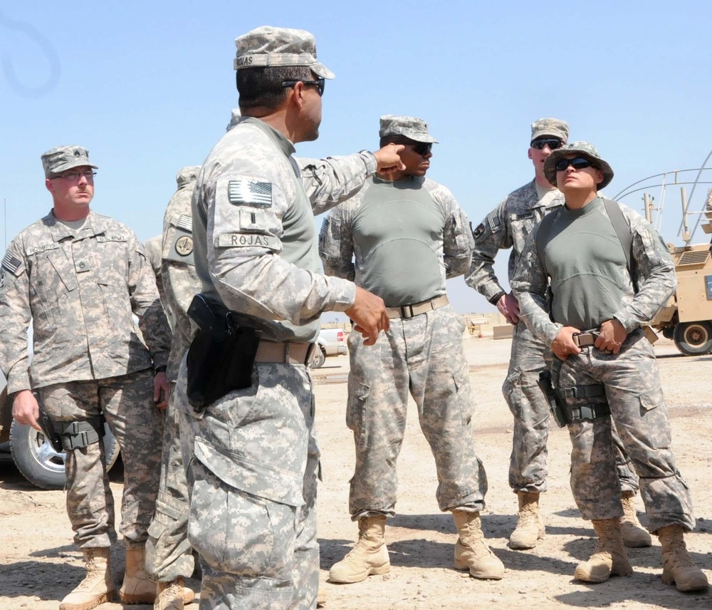 Security detachment learns the ropes