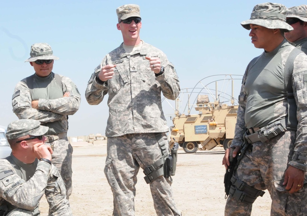 Security detachment learns the ropes