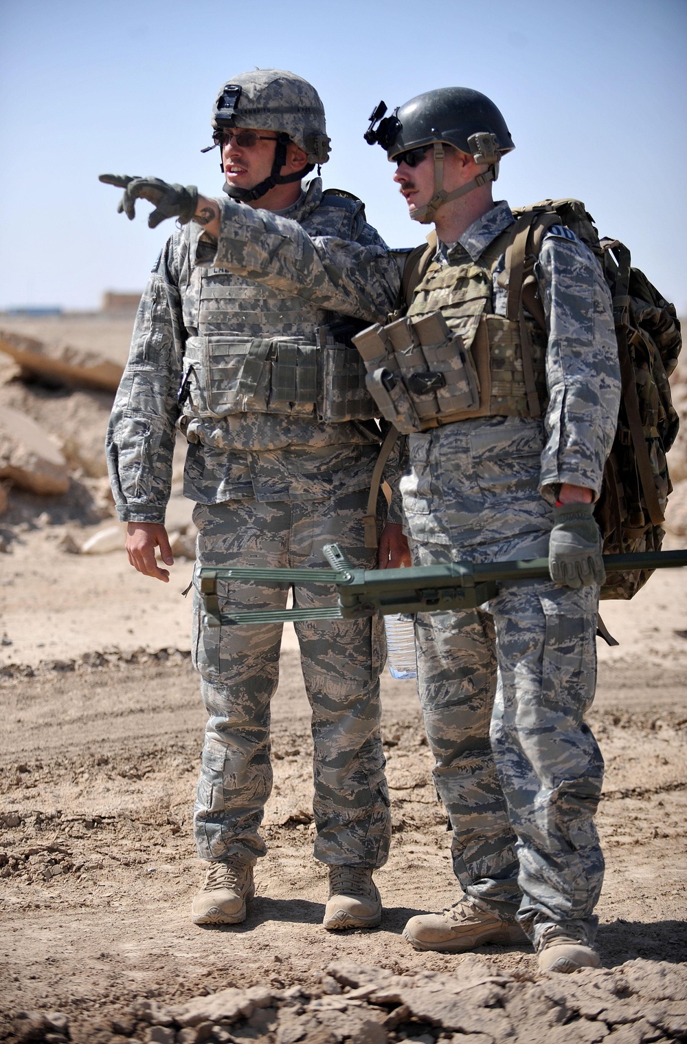 EOD airmen in Iraq prepare for an explosive battle in Afghanistan