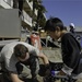 Japan school clean-up