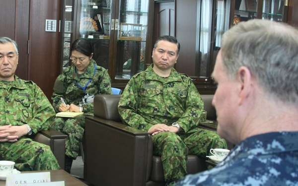 VIP Visit to Operation Tomodachi