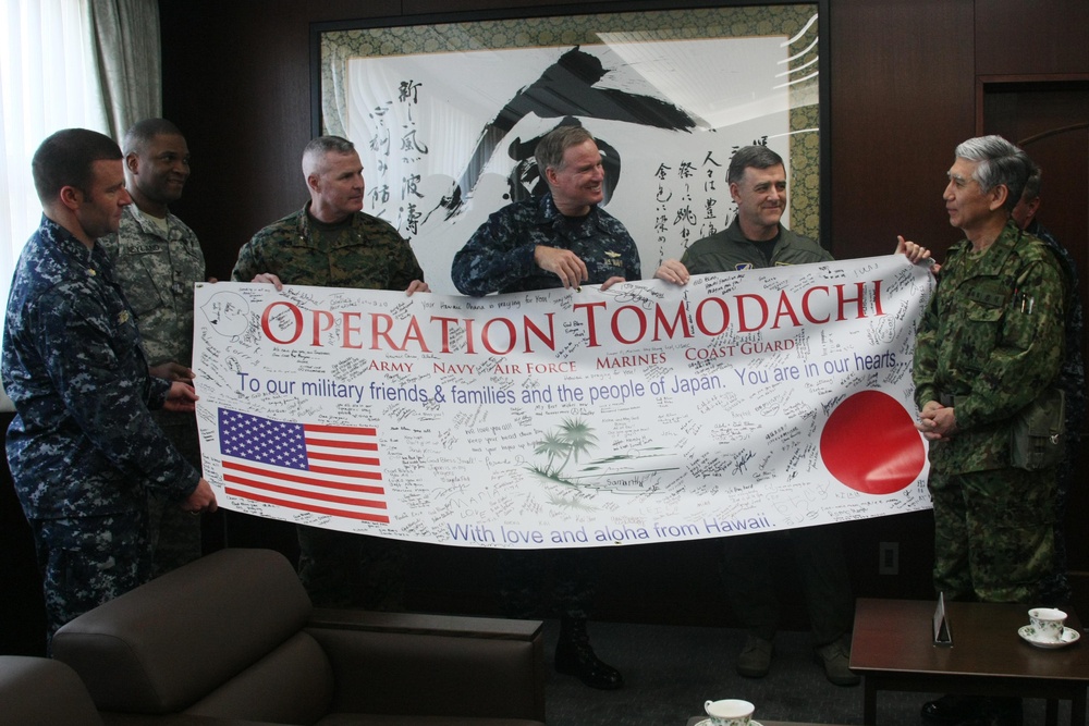 VIP Visit to Operation Tomodachi