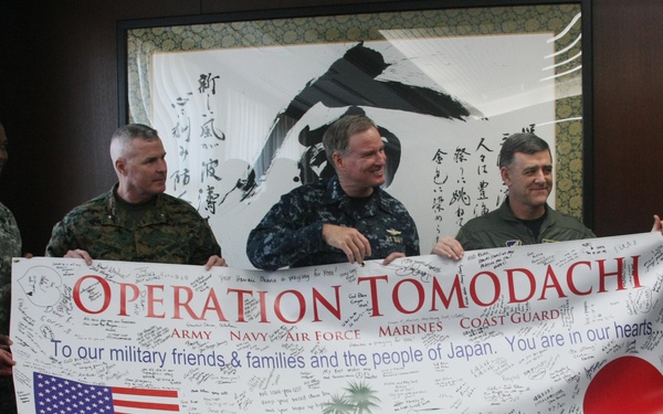 VIP Visit to Operation Tomodachi